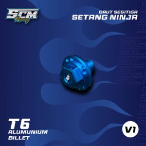 BAUT SEGITIGA SETANG NINJA V1 BIRU MUDA