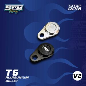 TUTUP RPM V2 SILVER HITAM TUTUP RPM V2 HITAM/SILVER