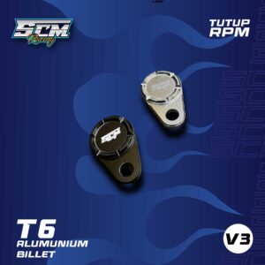 TUTUP RPM V3 SILVER/HITAM