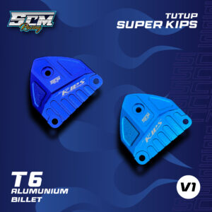 TUTUP SUPER KIPS V1 BIRU TUA / BIRU MUDA