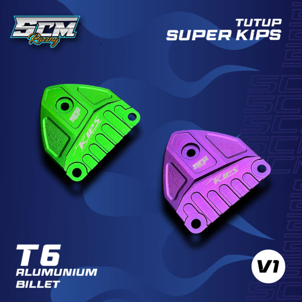 TUTUP SUPER KIPS V1 HIJAU UNGU TUTUP SUPER KIPS V1 HIJAU/UNGU