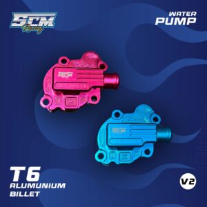 WATERPUMP NINJA 2T SERIES COVER WATERPUMP CNC NINJA SS R RR PINK BIRU MUDA