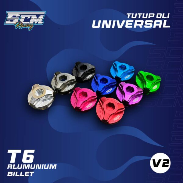 TUTUP OLI GARDAN V2 UNIVERSAL FULL CNC MIO NMAX AEROX LEXI MIO M3 FAZZIO