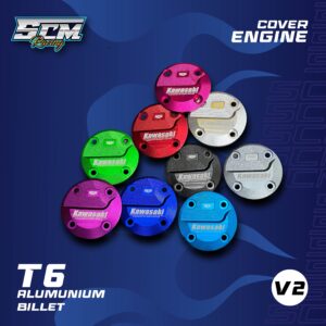 COVER ENGINE KANAN KIRI SET CNC KAWASAKI  NINJA R RR SS NINJA SERIES V2