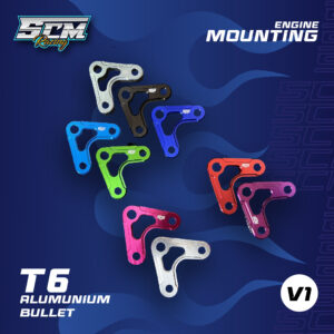 BREKET MOUNTING ENGINE BAWAH SET KAWASAKI NINJA R M SS 2T SERIES FULL CNC