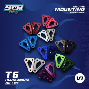 BREKET MOUNTING ATAS NINJA SS M R ENGINE MOUNTING ATAS CNC V1