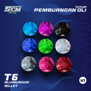 FULL WARNA TUTUP FILTER PEMBUANGAN OLI PCX ADV STYLO VARIO BEAT SCOOPY GENIO
