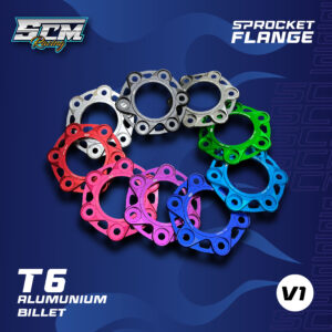 SPROCKET FLANGE MANISAN GEAR KAWASAKI 2T SERIES NINJA R RR SS RACING FULL CNC V1