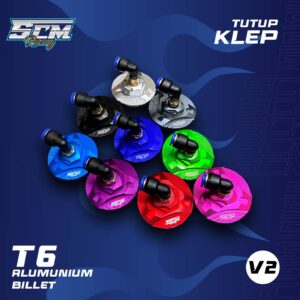 TUTUP KLEP SET V2 ATAS BAWAH COVER KLEP MIO SPORTY MIO SMILE NOUVO JUPITER Z LUBANG HAWA