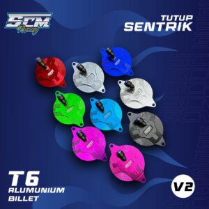 TUTUP SENTRIK CNC COVER SENTRIK MIO SPORTY SMILE NOUVO V2